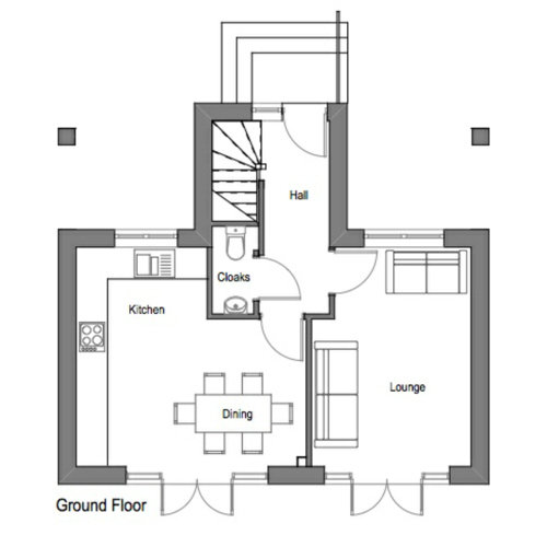 Wesham Ground Floor Plan
